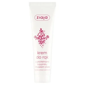 krem do rąk z proteinami kaszmiru i masłem Shea Ziaja