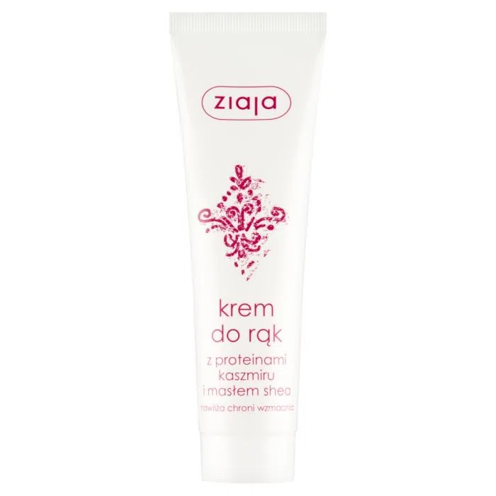 Ziaja Ziaja, krem do rąk z proteinami kaszmiru i masłem Shea, 100 ml - Drogeria Internetowa DrogeriaCoco.pl — Składniki i ocena