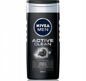 Nivea MEN Active Clean żel pod prysznic dla mężczyzn 250 ml