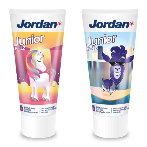 Jordan Jordan Pasta do zębów dla dzieci 6-12Lat 75 ml - Drogeria Internetowa DrogeriaCoco.pl