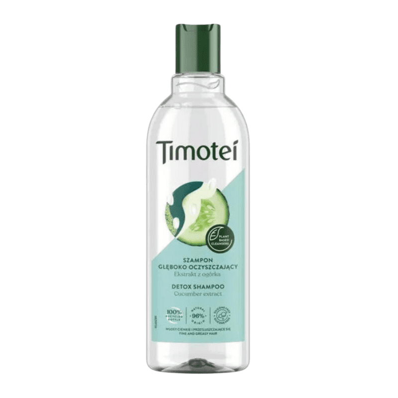 Timotei Timotei Detox Szampon głęboko oczyszczający włosy 400 ml - Drogeria Internetowa DrogeriaCoco.pl — Składniki i ocena