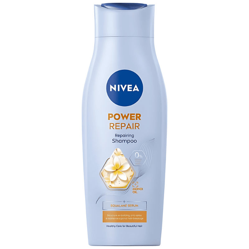 NIVEA Nivea Power Repair Regenerujący szampon do włosów 400ml - Drogeria Internetowa DrogeriaCoco.pl