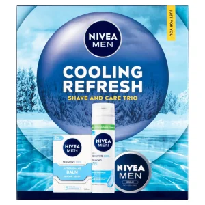 NIVEA MEN Cooling Refresh Shave and Care Trio Zestaw kosmetyk&oacute;w