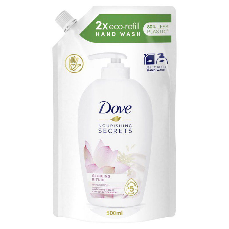 Dove Dove Nourishing Secrets Glowing Ritual Mydło w Płynie Zapas 500ML - Drogeria Internetowa DrogeriaCoco.pl — Składniki i ocena