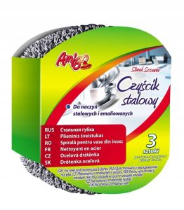 Gosia Amigo Zmywak Czyścik Stalowy