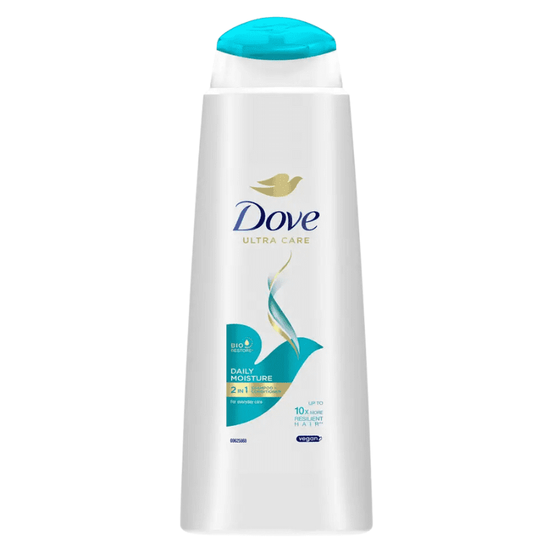 Dove Dove Daily Moisture Szampon i Odżywka do Włosów 2w1 400ML - Drogeria Internetowa DrogeriaCoco.pl