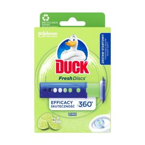 Duck Fresh Discs żelowy krążek do toalety limonkowy 36g