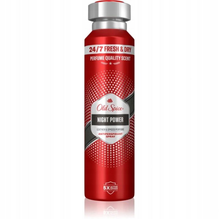 Old Spice Old Spice Night Power Antiperspirant w sprayu 150ml - Drogeria Internetowa DrogeriaCoco.pl