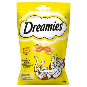 Dreamies Przysmak dla kota Pyszny Ser 60g