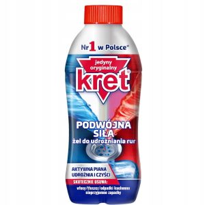 KRET PODW&Oacute;JNA SIŁA żel do udrażniania rur 700 g