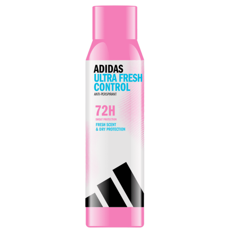 Adidas Adidas Ultra Fresh Control 72H Antyperspirant Spray Damski 200ml