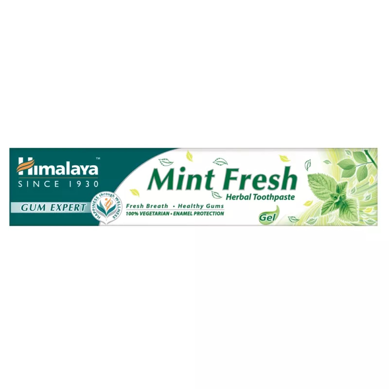 Himalaya Himalaya Herbals Mint Fresh – ziołowa pasta do zębów 75 ml - Drogeria Internetowa DrogeriaCoco.pl