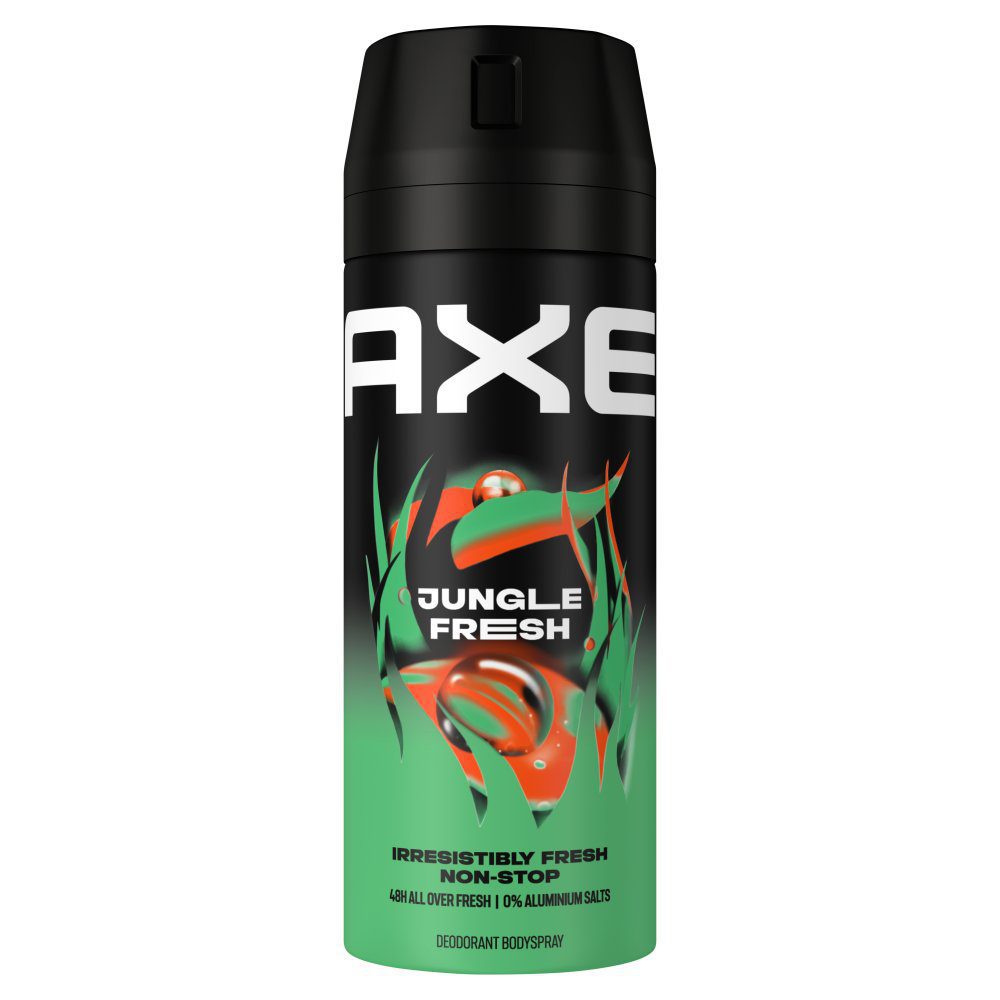 AXE AXE Fresh Jungle Dezodorant w sprayu dla mężczyzn 150ml - Drogeria Internetowa DrogeriaCoco.pl — Składniki i ocena
