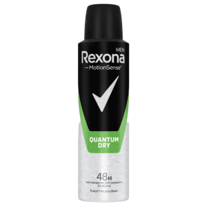 Rexona Quantum Dry 48H Antyperspirant spray męski 150ml