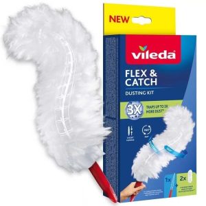 Vileda Flex&Catch miotełka do kurzu z 2 wkładami