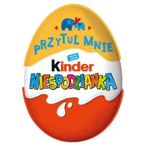 KINDER Niespodzianka Słodkie jajko z niespodzianką 20g