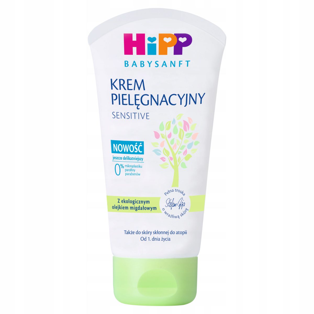 HIPP HiPP Babysanft, Pielęgnacyjny krem do twarzy i ciała, od 1. dnia życia 75ml - Drogeria Internetowa DrogeriaCoco.pl — Składniki i ocena