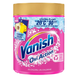 Vanish Oxi Action Pink odplamiacz w proszku do kolorowych