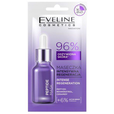 EVELINE EVELINE COSMETICS Peptides Mask maseczka do twarzy w płachcie 8ml - Drogeria Internetowa DrogeriaCoco.pl — Składniki i ocena