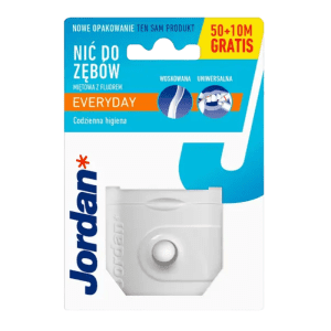 Jordan Everyday Nić do zęb&oacute;w Miętowa z fluorem 60 m