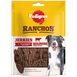 PEDIGREE Ranchos Jerkies Karma uzupełniająca dla dorosłych ps&oacute;w z wołowiną 70 g