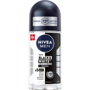 NIVEA MEN Black & White Original Antyperspirant roll-on 50 ml