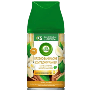 Air Wick Wkład do automatycznego odświeżacza powietrza Drzewo Sandałowe i Zmysłowa Wanilia 250ml