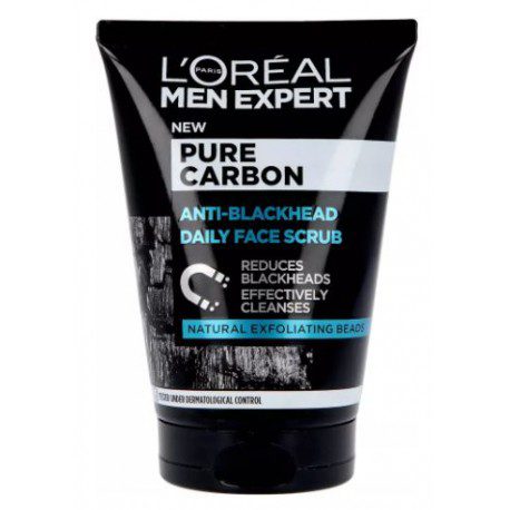 L'Oreal L`Oreal Men Expert peeling przeciw zaskórnikom Pure Carbon 100ml - Drogeria Internetowa DrogeriaCoco.pl