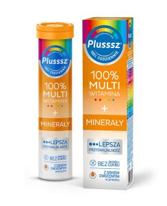 Plusssz 100% Multiwitamina+Minerały 20 tabletek