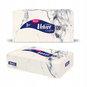 Velvet Comfort chusteczki higieniczne 120 szt.