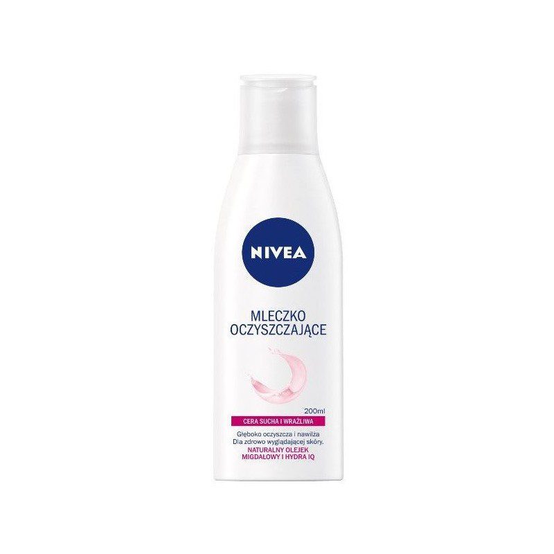 NIVEA Nivea Mleczko oczyszczające cera sucha i wrażliwa Naturalny Olejek Migdałowy 200ml - Drogeria Internetowa DrogeriaCoco.pl — Składniki i ocena