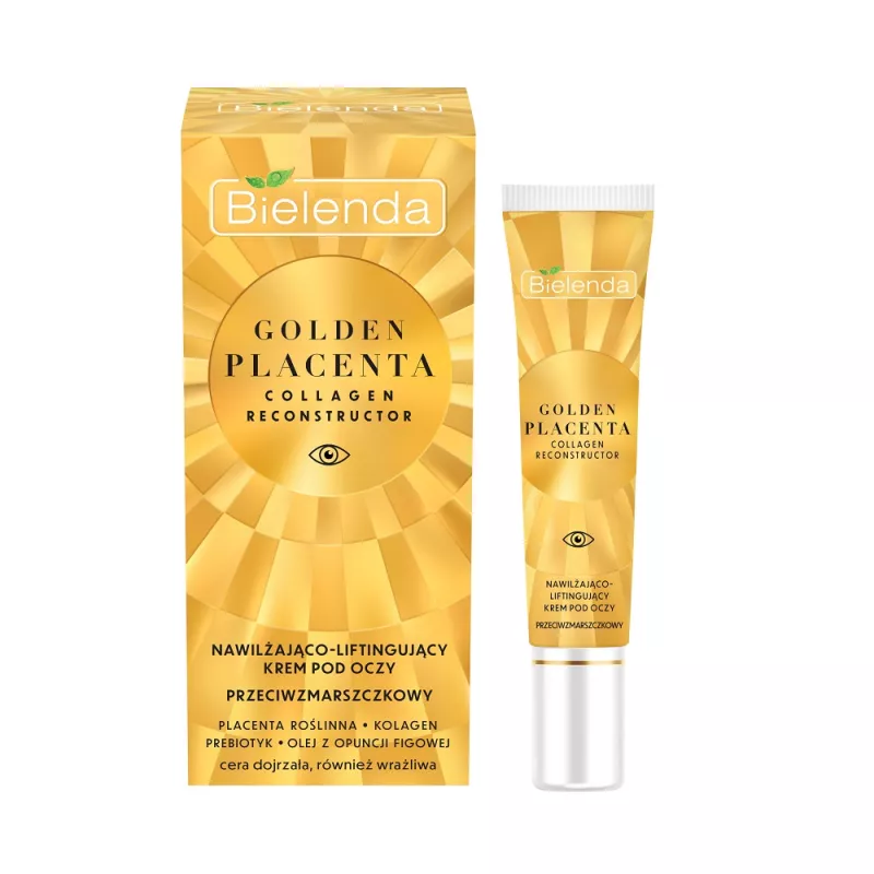 Bielenda Krem pod oczy Bielenda GOLDEN PLACENTA LIFTINGUJĄCY krem nawilżający 15ml - Drogeria Internetowa DrogeriaCoco.pl