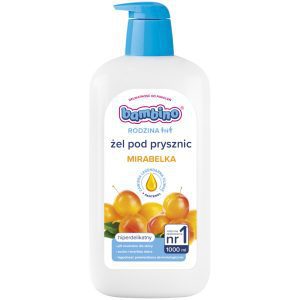 Bambino Rodzina – żel pod prysznic Hiperdelikatny Mirabelka 1000 ml