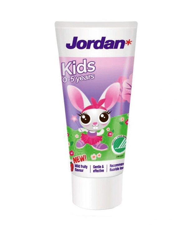 Jordan Jordan Kids Pasta do zębów dla dzieci 0-5 lat 75 ml - Drogeria Internetowa DrogeriaCoco.pl