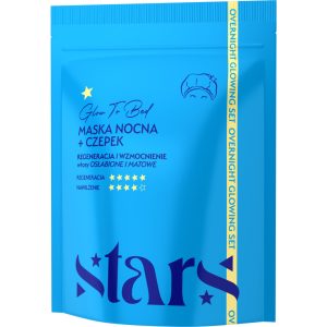 STARS Glow To Bed Maska do włosów z czepkiem, na noc 200ml