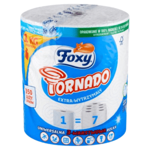 Foxy Tornado ręcznik papierowy 3-warstwowy do domu