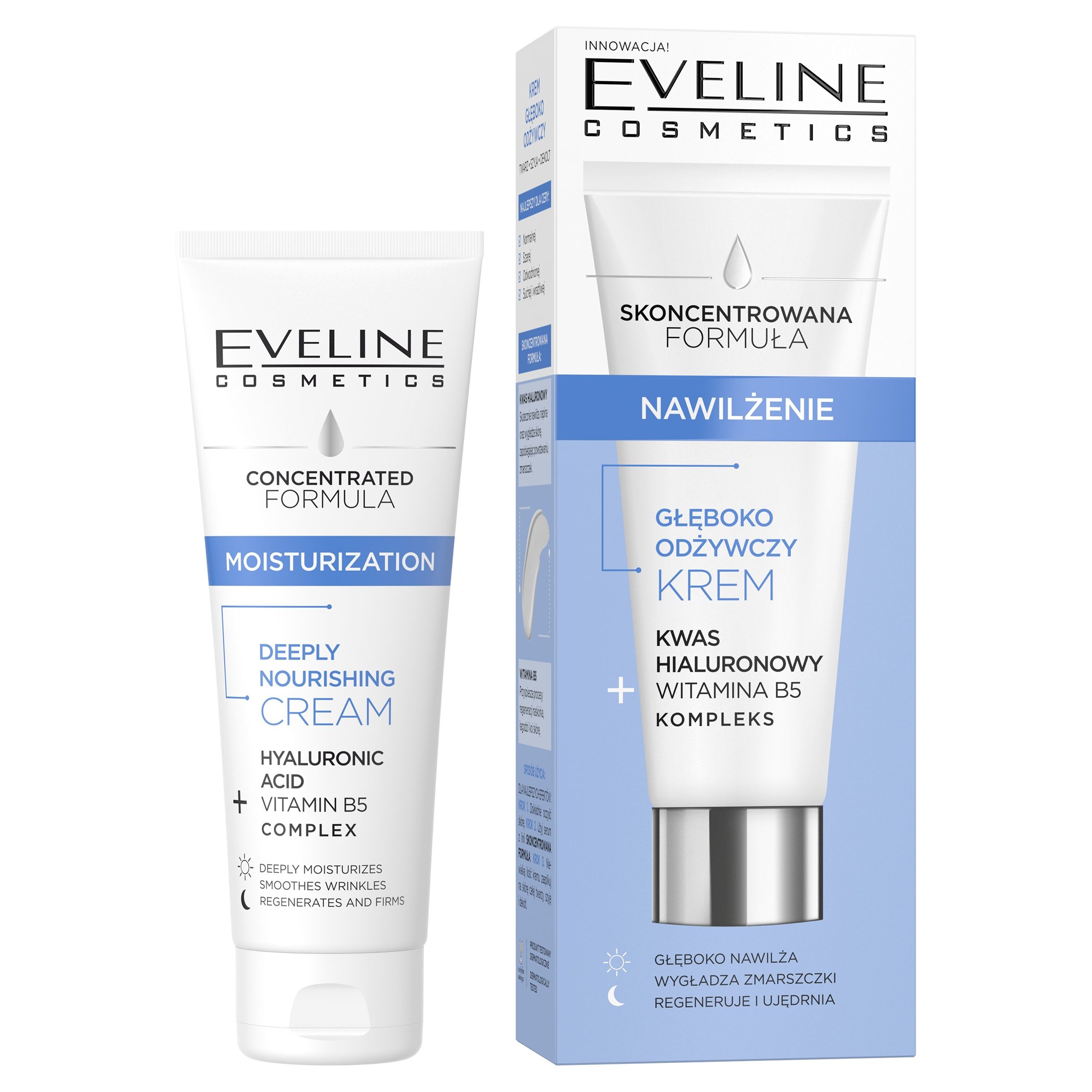 EVELINE Krem odżywiający do twarzy Eveline Cosmetics 1 dzień i noc 50 ml - Drogeria Internetowa DrogeriaCoco.pl — Inhaltsstoffe i ocena