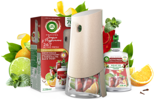 Air Wick Owocowa Sangria z przyprawami Odświeżacz automatyczny Zestaw