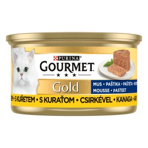 GOURMET GOLD Mus z kurczakiem 85g dla kota