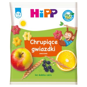 HiPP BIO Chrupiące gwiazdki owocowe po 1. roku 30 g