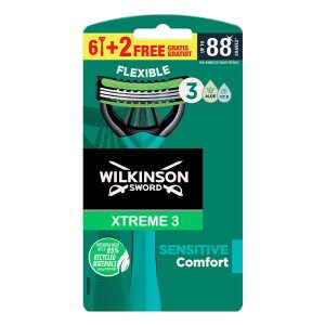 Wilkinson Xtreme3 Sensitive 6+2 Gratis