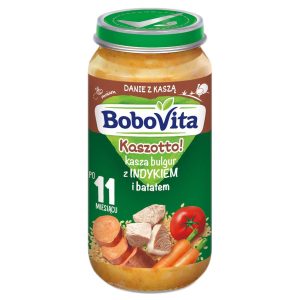BoboVita Kaszotto! Kasza bulgur z indykiem i batatem 250g