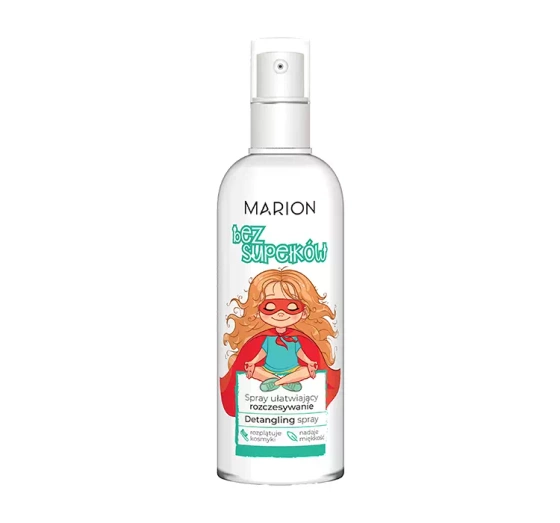Marion Marion BEZ SUPEŁKÓW – spray ułatwiający rozczesywanie włosów dla dzieci 120 ml — Składniki i ocena