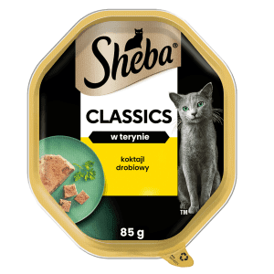 Sheba Classics Karma dla dorosłych kotów koktajl drobiowy