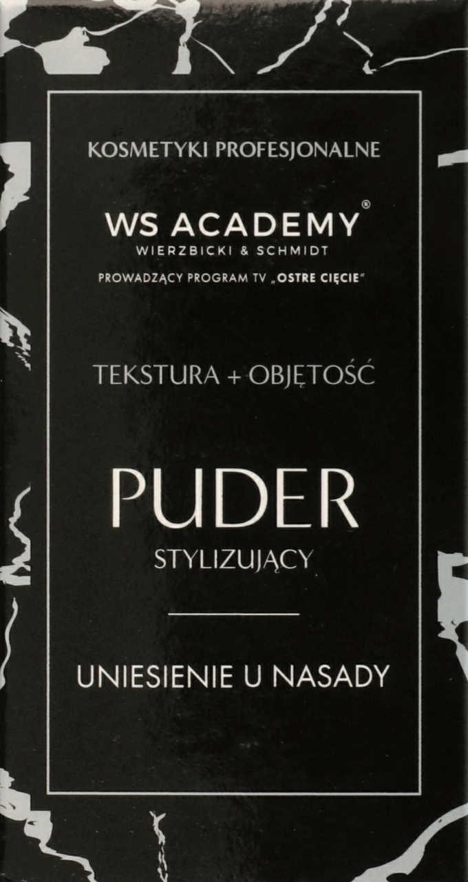 Nieznana Wierzbicki&Schmidt Puder für das Haar, stylend 10g — Inhaltsstoffe und Bewertung