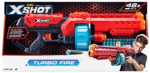 X-Shot Turbo Fire Pistolet na strzałki 48 strzałek