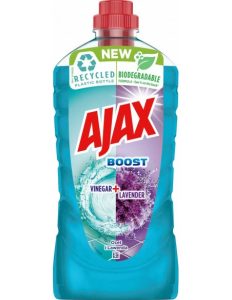 AJAX BOOST płyn uniwersalny do mycia podłóg Ocet i Lawenda