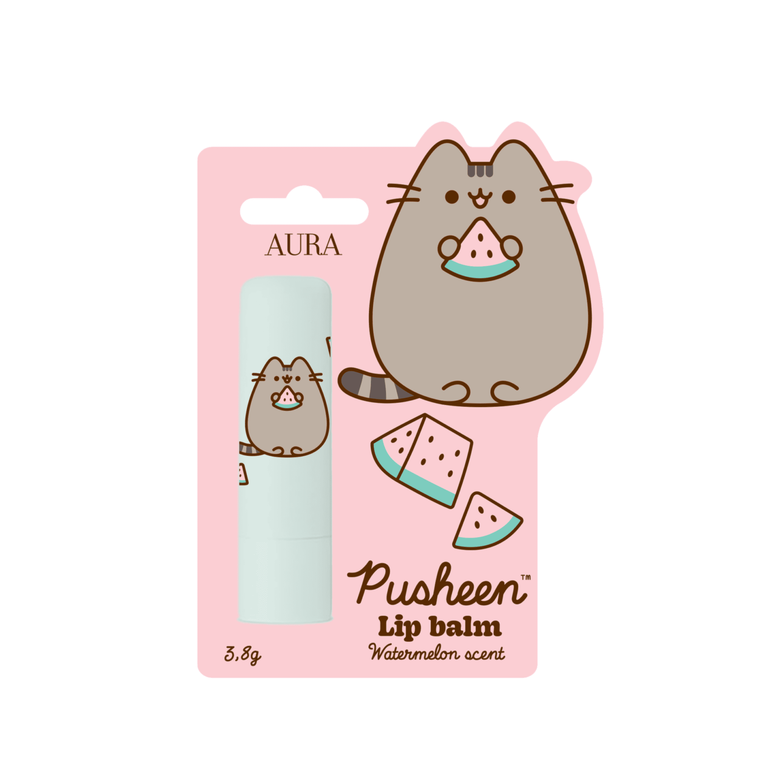 Pusheen Pusheen Pomadka do ust Watermelon 3,8g - Drogeria Internetowa DrogeriaCoco.pl — Składniki i ocena