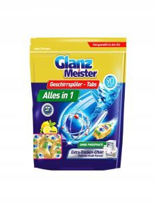 GlanzMeister Alles in 1 tabletki do zmywarki 90 sztuk