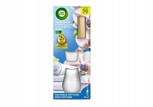 Air Wick Patyczki Zapachowe Odświeżacz Świeże Pranie Biała Orchidea 42ml